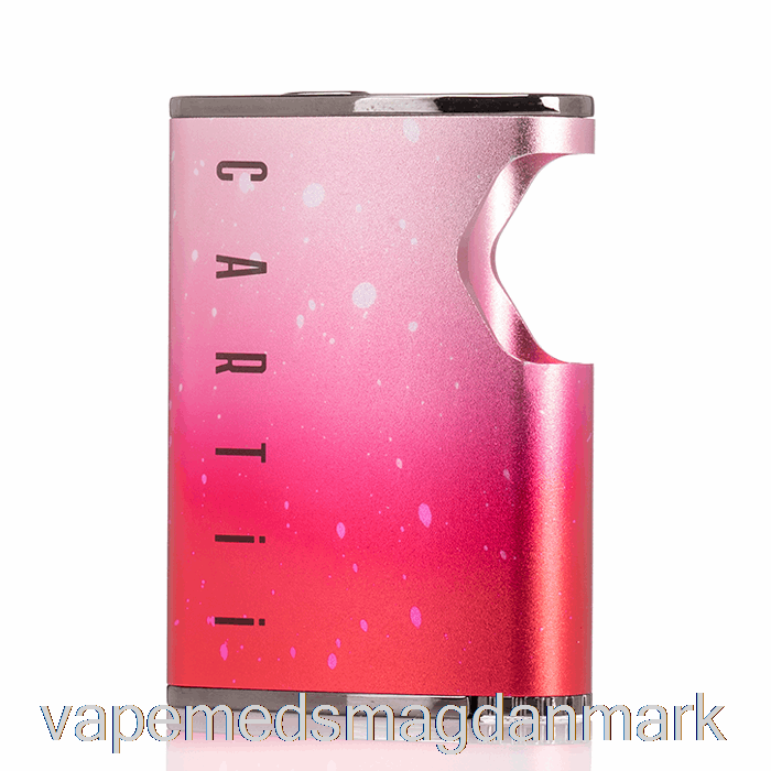 Vape Væske Dazzleaf Cartii 2 I 1 Twist 510 Tråd Batteri Rød Splatter